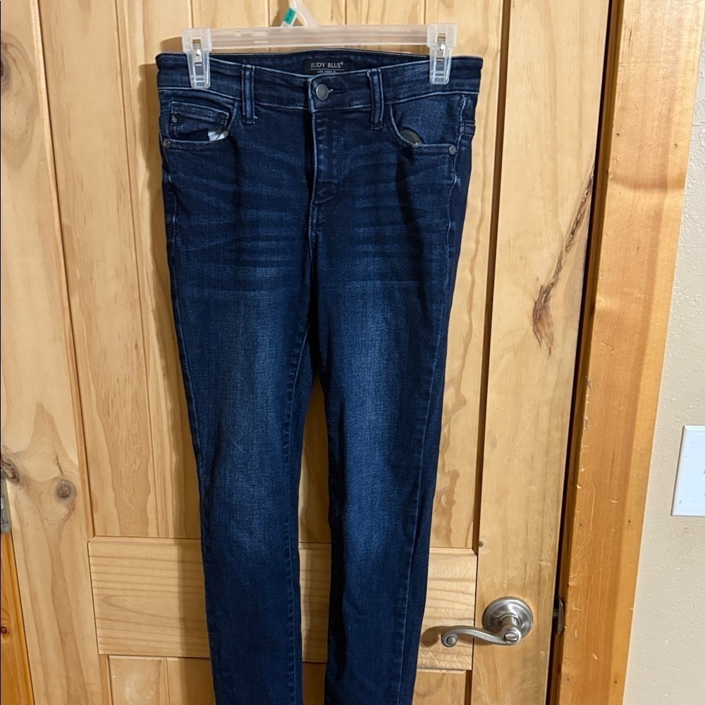 Judy Blue Women's Dark Skinny Blue Jeans